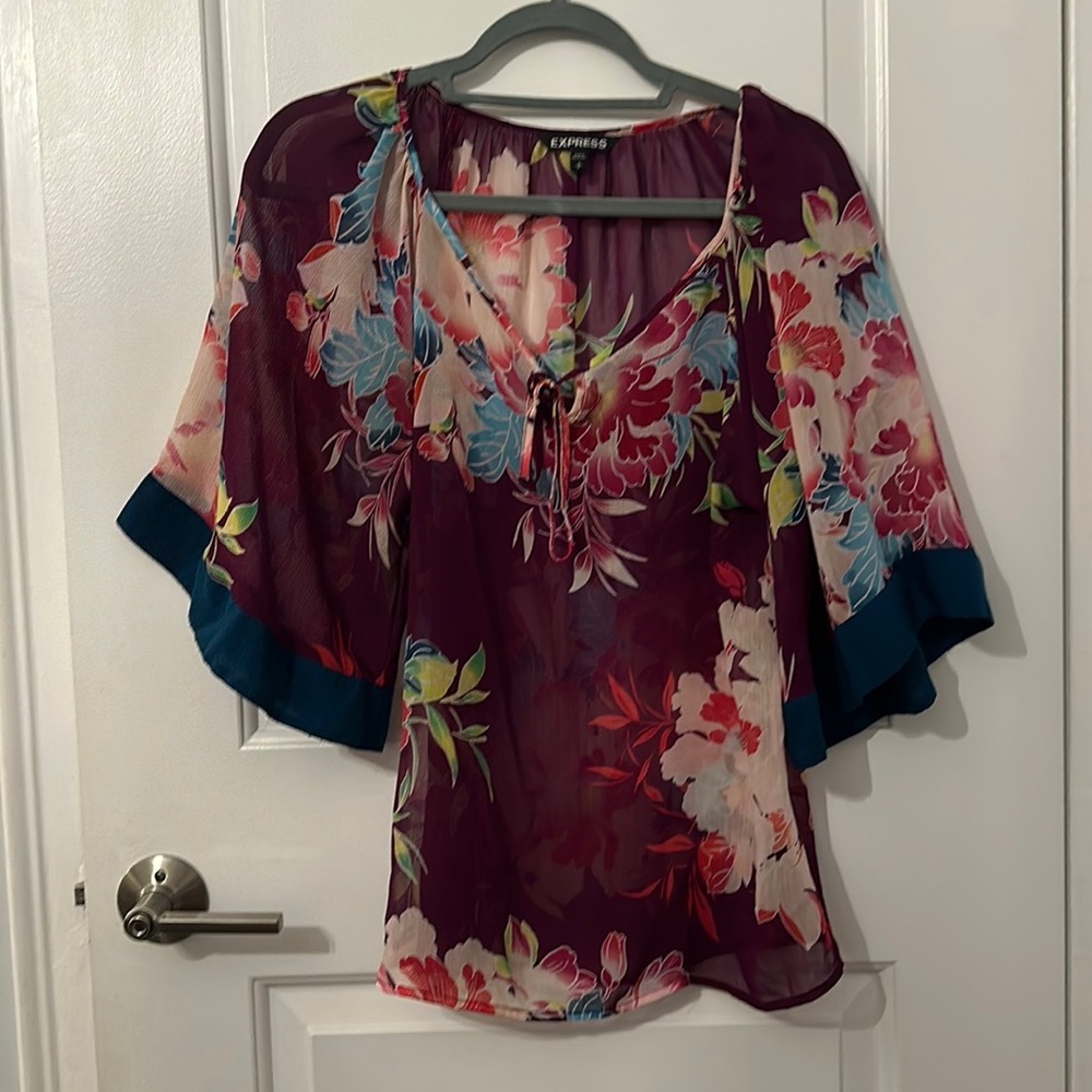 Express Floral Top